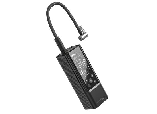 Proove Pump Assistant Pro is a powerful pump with a built-in 7500mAh/27.75Wh battery. It also has a Type-C, DC and USB output with different voltage levels - Black